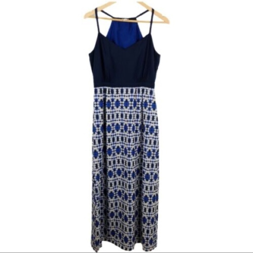 J Crew Factory Printed Maxi Dress